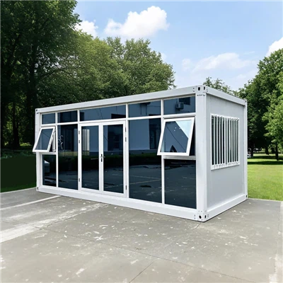 Rumah kontainer kecil yang dapat dilepas modular